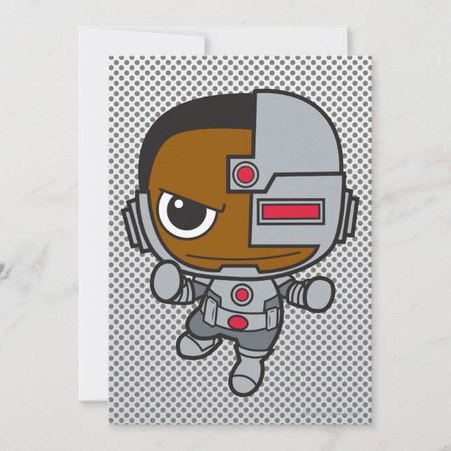 Convite Mini Cyborg (Frente)