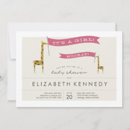 Convite Mini Girafas