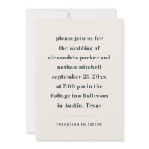 Minimalismo colorido | Carvão e Creme Casado