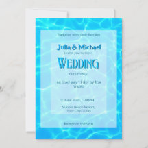 Minimalismo de Reflexão da Água do Azure Turquoise