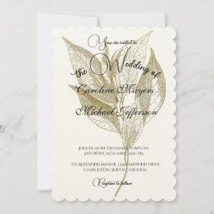 Convite Minimalismo Eterno Victoriano do Ouro