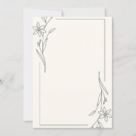 Convite Minimalista