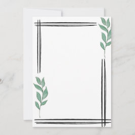 Convite Minimalista