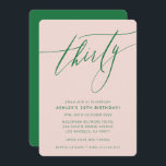Convite MINIMALISTA - 30 de música com caligrafia - fica v<br><div class="desc">por kat massard / WWW.SIMPLYSWEETPAPERIE.COM Adorem o design,  mas gostariam de ver algumas mudanças - outro esquema de cores,  produto,  adicionar uma fotografia ou adaptar para uma ocasião diferente - sem preocupações,  simplesmente contactem-me,  kat@simplysweetPAPERIE.com Tenho o prazer de ajudar!</div>