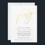 Convite MINIMALISTA aniversário de 40 anos de caligrafia<br><div class="desc">por kat massard / WWW.SIMPLYSWEETPAPERIE.COM Adorem o design,  mas gostariam de ver algumas mudanças - outro esquema de cores,  produto,  adicionar uma fotografia ou adaptar para uma ocasião diferente - sem preocupações,  simplesmente contactem-me,  kat@simplysweetPAPERIE.com Tenho o prazer de ajudar!</div>