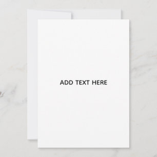 Convite Minimalista Branco Elegante para Qualquer Ocasião