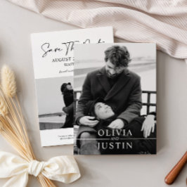 Convite Minimalista Salvar a Data