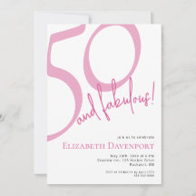 Mínimo 50 e Fabuloso Aniversário Rosa