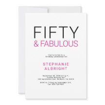 Mínimo Cinquenta e Fabuloso Aniversário de 50 anos