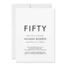 Mínimo Cinquenta e Fabuloso Aniversário de 50 Anos