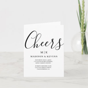 Convite Mínimo e Chic   Casamento