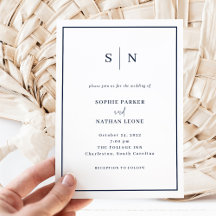 Mínimo e Chic | Casamento de fronteira branca e Ma