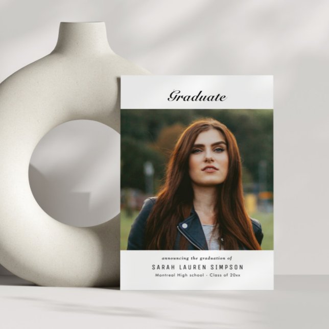 Convite MÍNIMO | janto de fotograduação (Criador carregado)