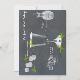 Convite Mint Julep Cocktail