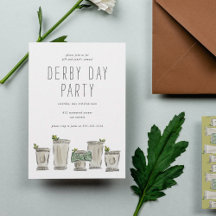 Mint Julep Horse Race Derby Day Party