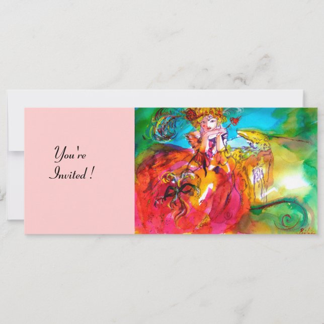 CONVITE MIRANDOLINA MARDI GRAS MASCARADA (Frente)