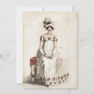 Convite "Miss Bennet"