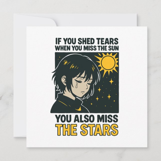 Convite Miss the stars (Frente)