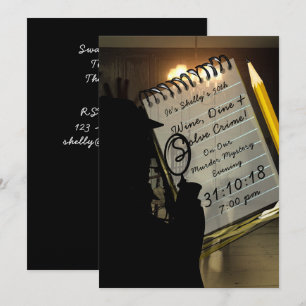 Convite Mistério de Assassinato Convida Investigação de