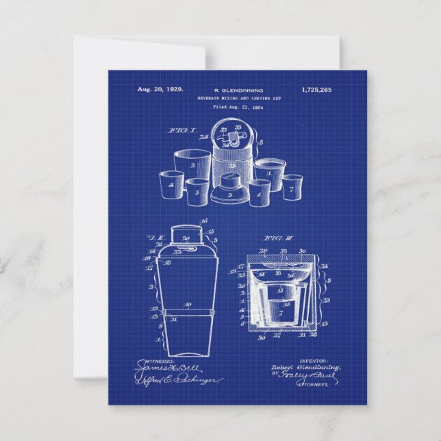 Convite Mistura de Bebidas de 1929 (Frente)