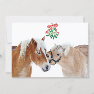 Convite Mistura de Natal Equestre Pôs Cutes Equestres