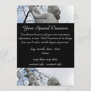 Convite Mito Grego : Cassandra e Palas