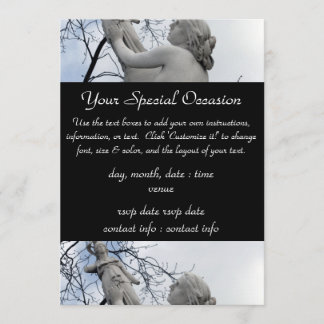 Convite Mito Grego : Cassandra e Palas