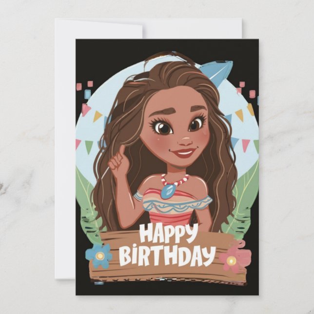 Convite moana (Frente)