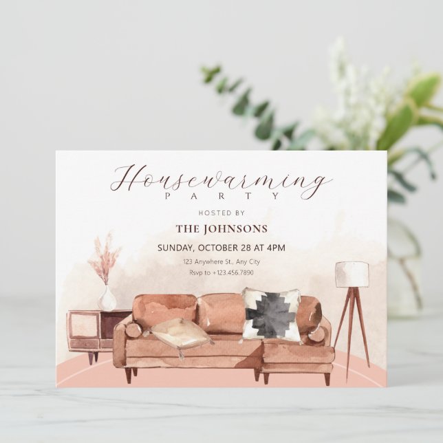 Convite Mobiliário residencial (Em pé/Frente)