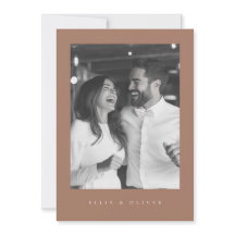 Mocha Mousse Boho Foto 1 Moderna de Casamento