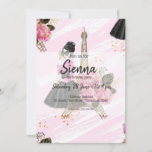 Convite Moda (Frente)