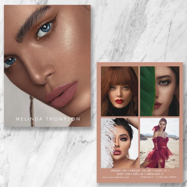 Convite Modelagem da placa comp 5 Photo Beige em Ação (Criador carregado)