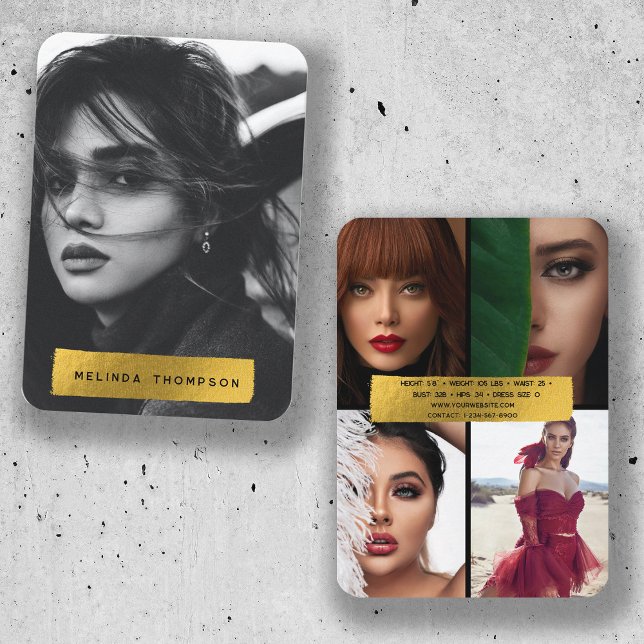 Convite Modelagem da placa composta interativa 5 fotografi (Criador carregado)