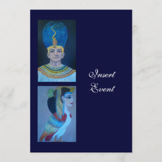 Convite Modelo 5x7 da festa temática egípcia