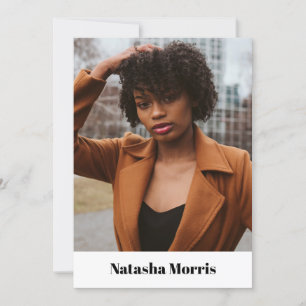 Convite Modelo Ator Dancer 4 Foto Comp