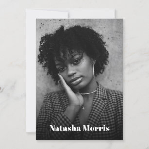 Convite Modelo Ator Dancer 4 Foto Comp