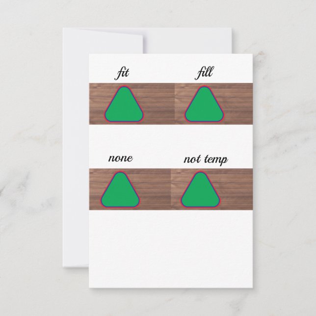 Convite modelo com diferentes estados de preenchimento (Frente)