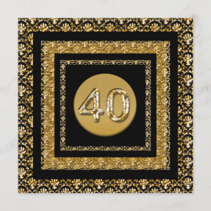 Convite Modelo da celebração do partido do marco miliário