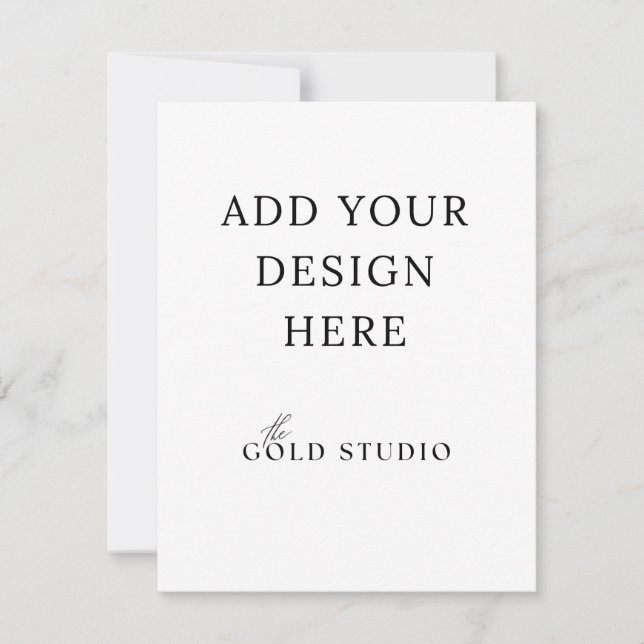 Convite Modelo da placa de gabinete (4,25 x 5,5) (Frente)