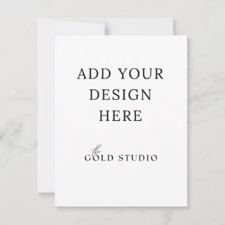 Convite Modelo da placa de gabinete (4,25 x 5,5)