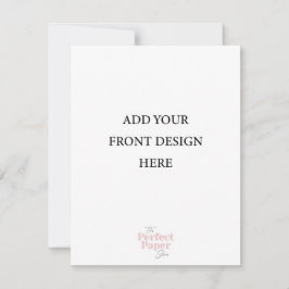 Convite Modelo da placa de gabinete (4,25 x 5,5)