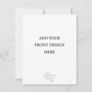 Convite Modelo da placa de gabinete (4,25 x 5,5) 