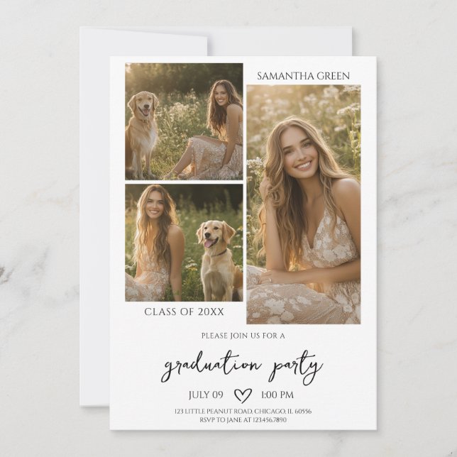 Convite Modelo de Formatura 2025 (Frente)