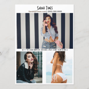 Convite Modelo de Modelo de placa comp para mulher