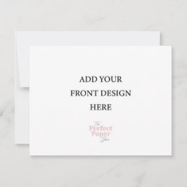 Convite Modelo de placa de gabinete de paisagem (4,25 x 5,