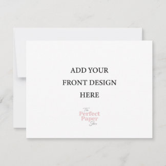 Convite Modelo de placa de gabinete de paisagem (4,25 x 5,