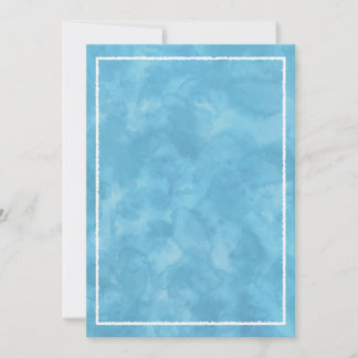 Convite Modelo de Retângulo de Chuveiro de Bebê em Aquarel