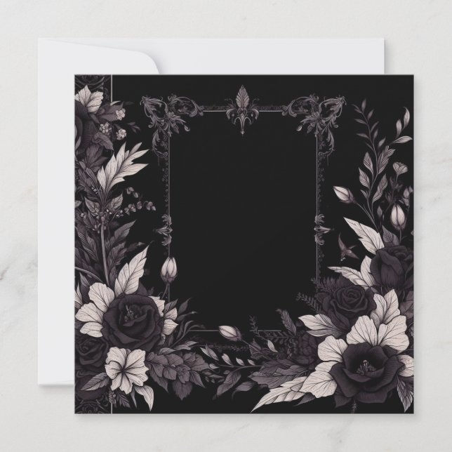 Convite Modelo de transferência e placa de Vazio personali (Frente)