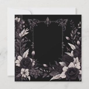 Convite Modelo de transferência e placa de Vazio personali