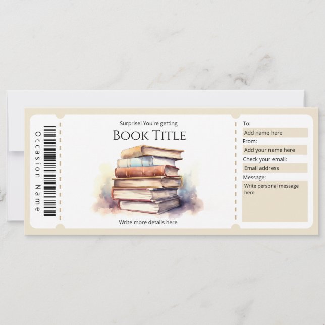 Convite Modelo do Certificado de Oferta do E-Book Editável (Frente)